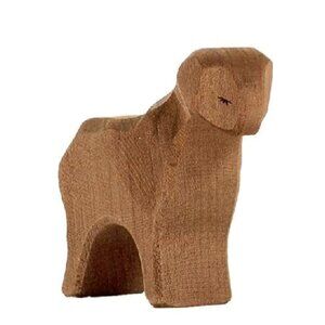NWT Ostheimer Wooden Toys Brown Sheep Standing